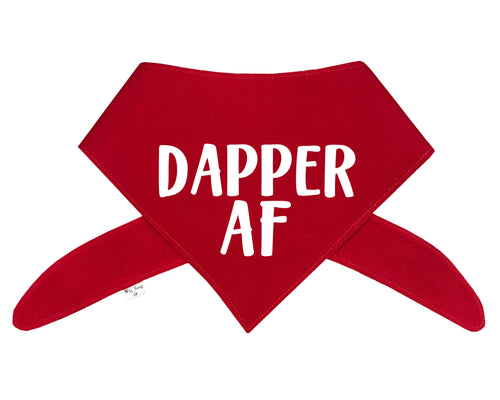 Dapper AF Bandana - Color Options Avail. (No Personalization)